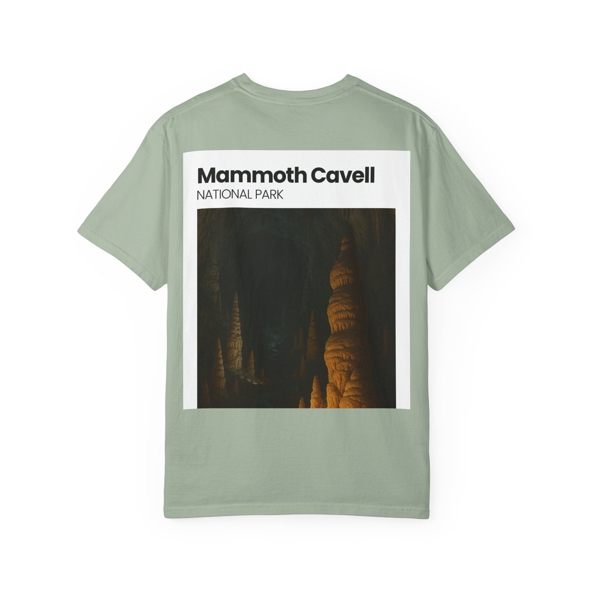 Mammoth Cavell National Park T-shirt | Cave Stalactite Photo Tee