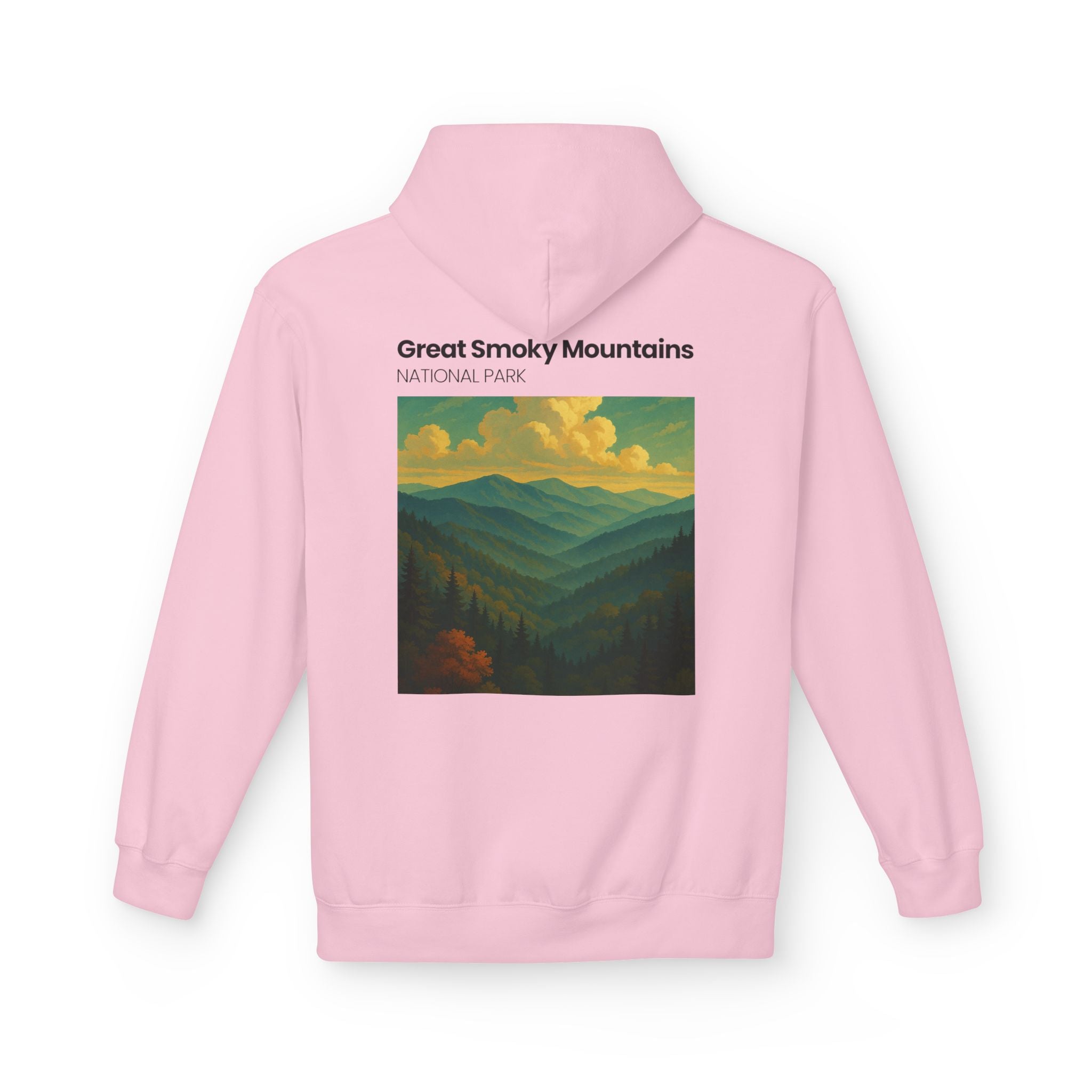 Great Smoky Mountains landscape hoodie | National Park pullover