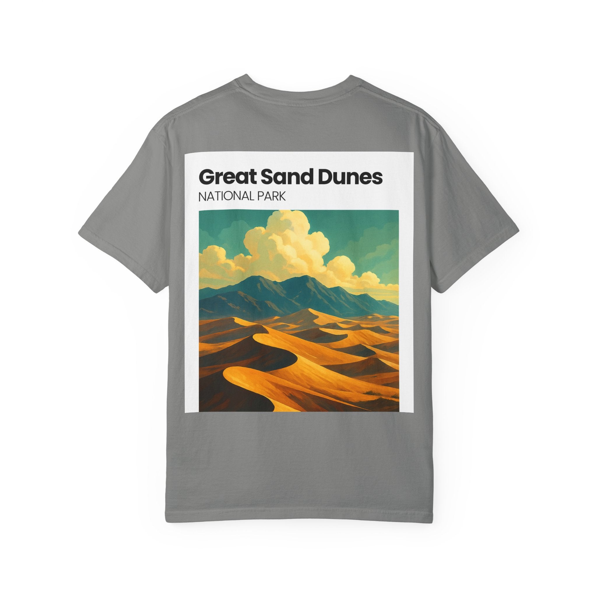 Great Sand Dunes National Park Poster T-Shirt | Desert Dunes Graphic Tee