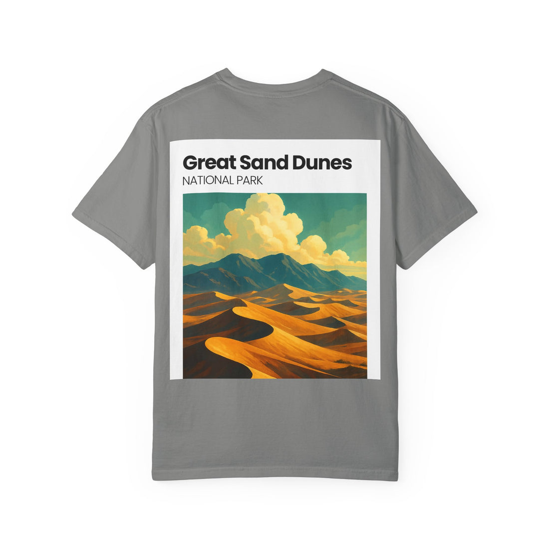 Great Sand Dunes National Park Poster T-Shirt | Desert Dunes Graphic Tee