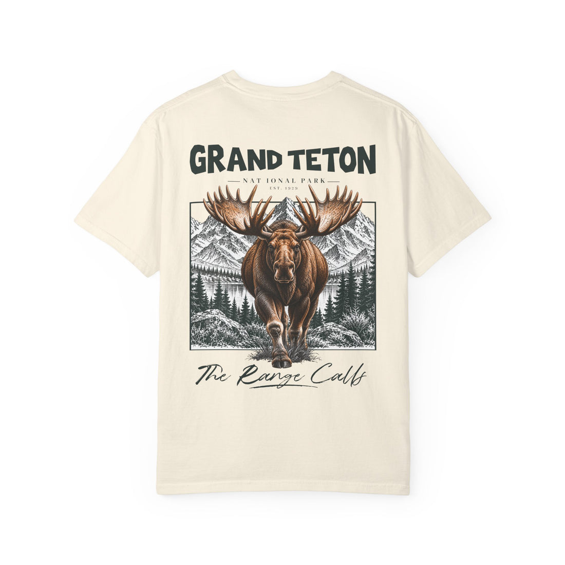 Grand Teton National Park Moose Graphic T-Shirt