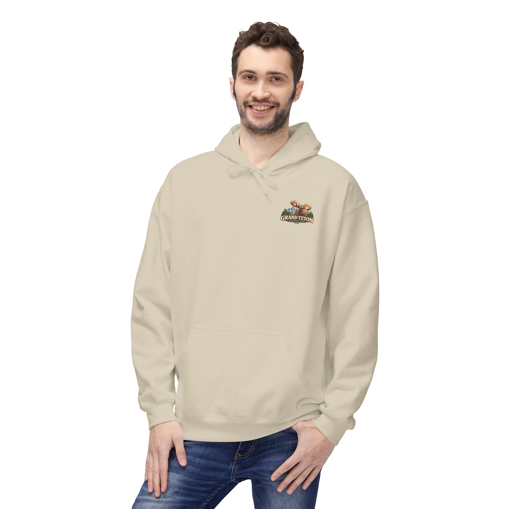 Grand Teton National Park Moose Graphic hoodie