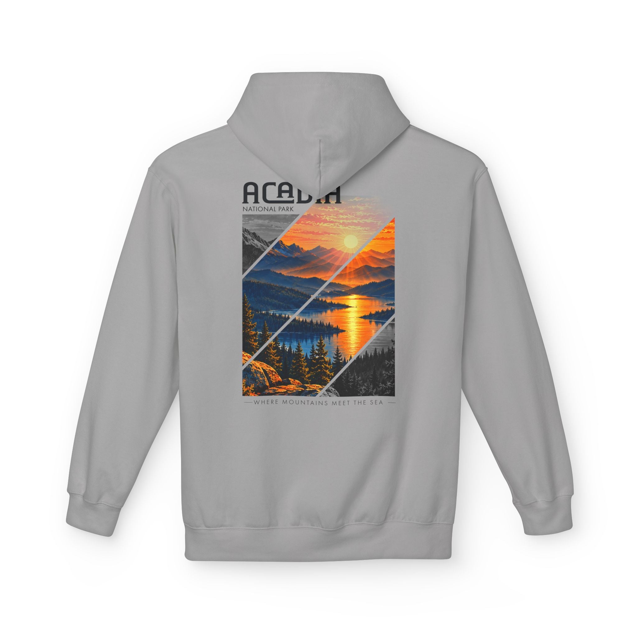 Acadia National Park Sunrise Graphic Hoodie