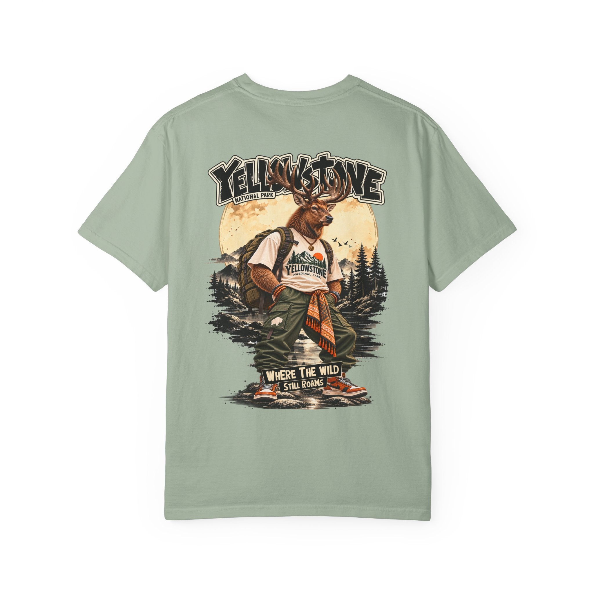 Yellowstone Elk – Where the Wild Still Roams T-Shirt