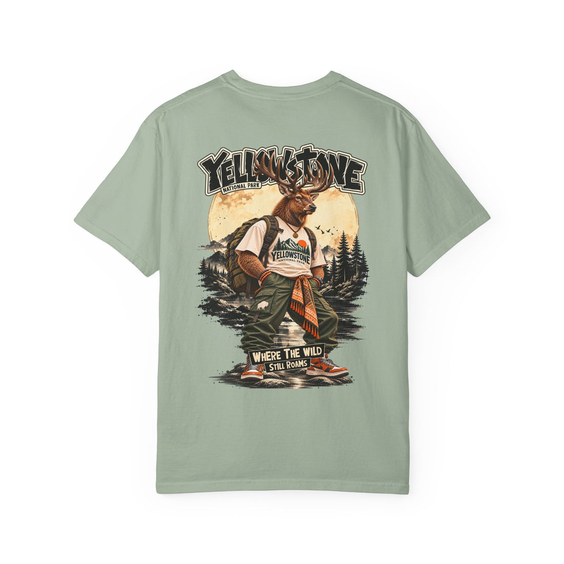 Yellowstone Elk – Where the Wild Still Roams T-Shirt