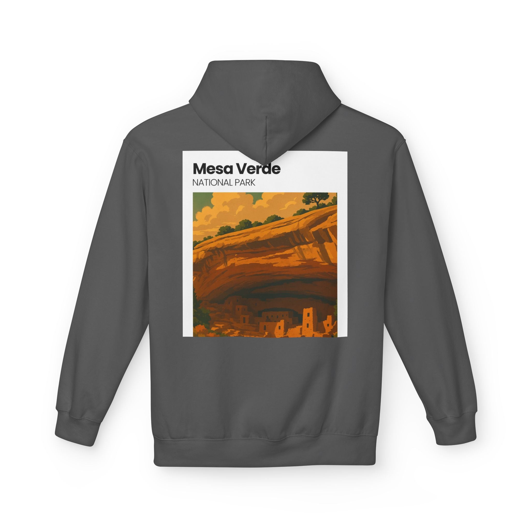 Mesa Verde National Park Hoodie | Cliff Dwelling Landscape Print