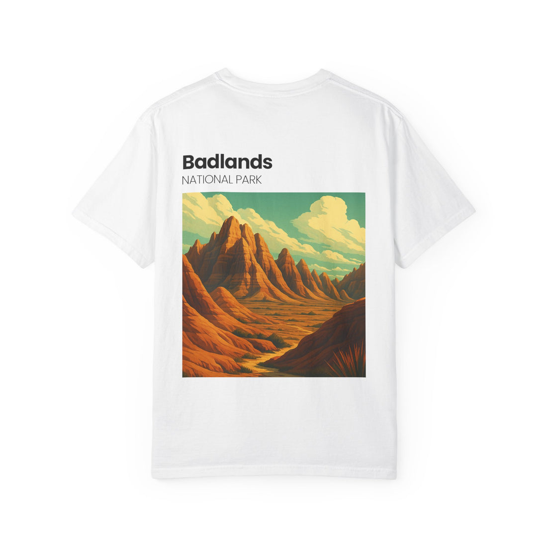 Badlands National Park Landscape T-Shirt | Retro Scenic Tee