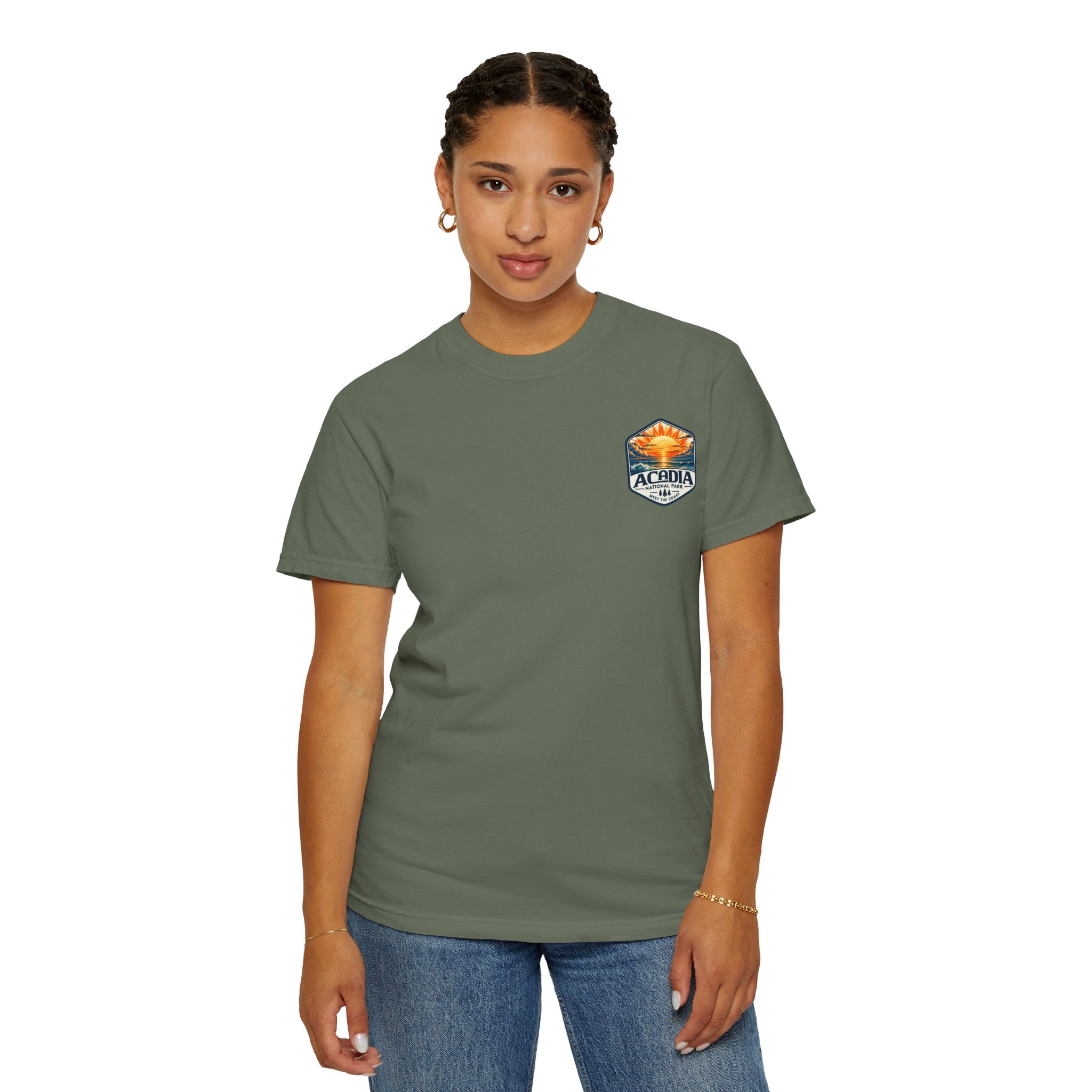 Acadia National Park Sunrise Graphic T-Shirt