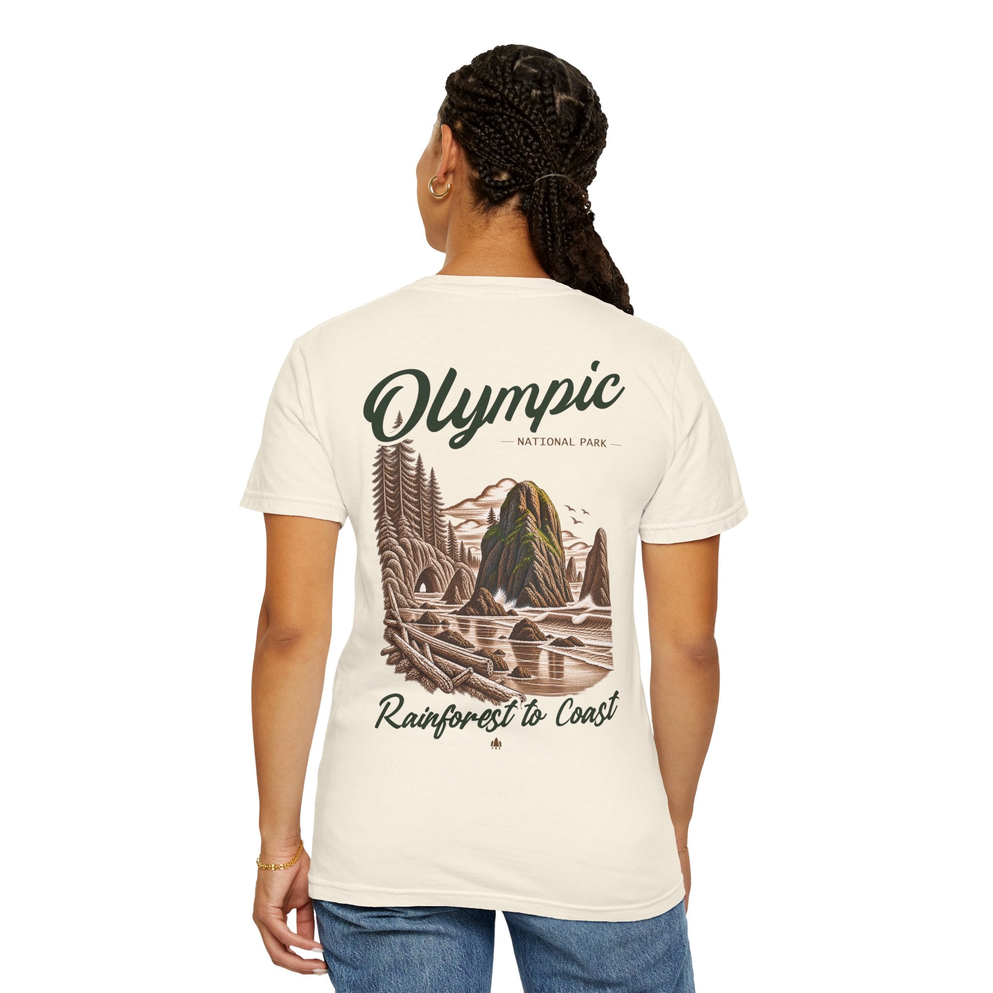 Olympic National Park Sea Stacks Graphic T-Shirt
