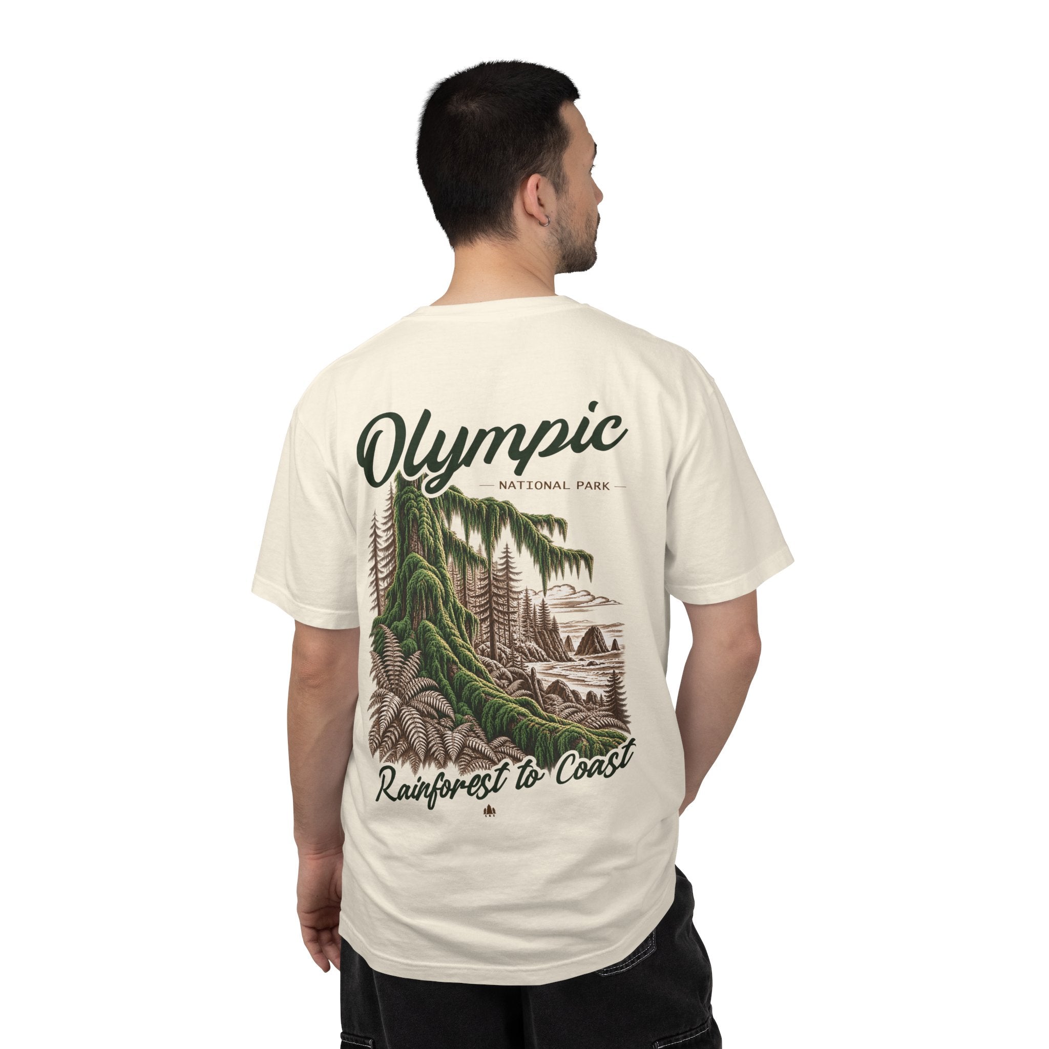Olympic National Park Hoh rainforest Graphic T-Shirt