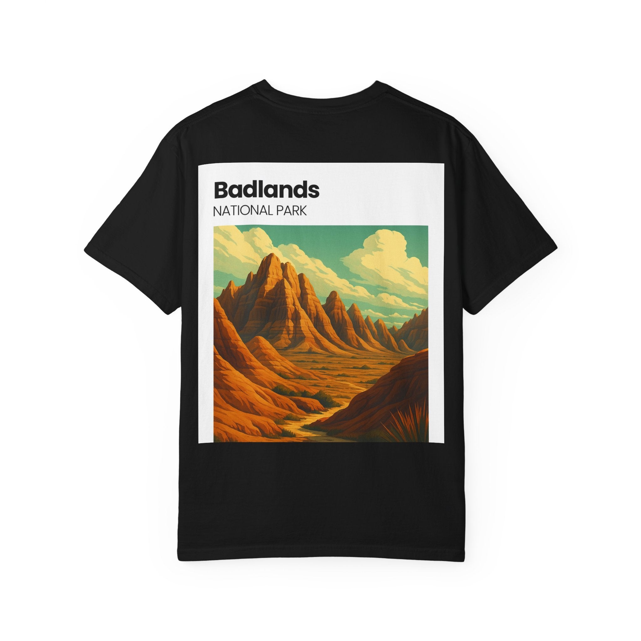 Badlands National Park Landscape T-Shirt | Retro Scenic Tee