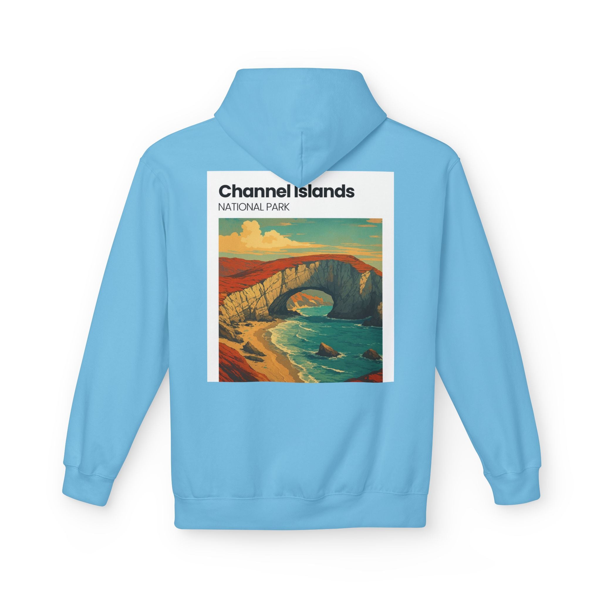 Channel Islands National Park Hoodie | Vintage Coastal Poster