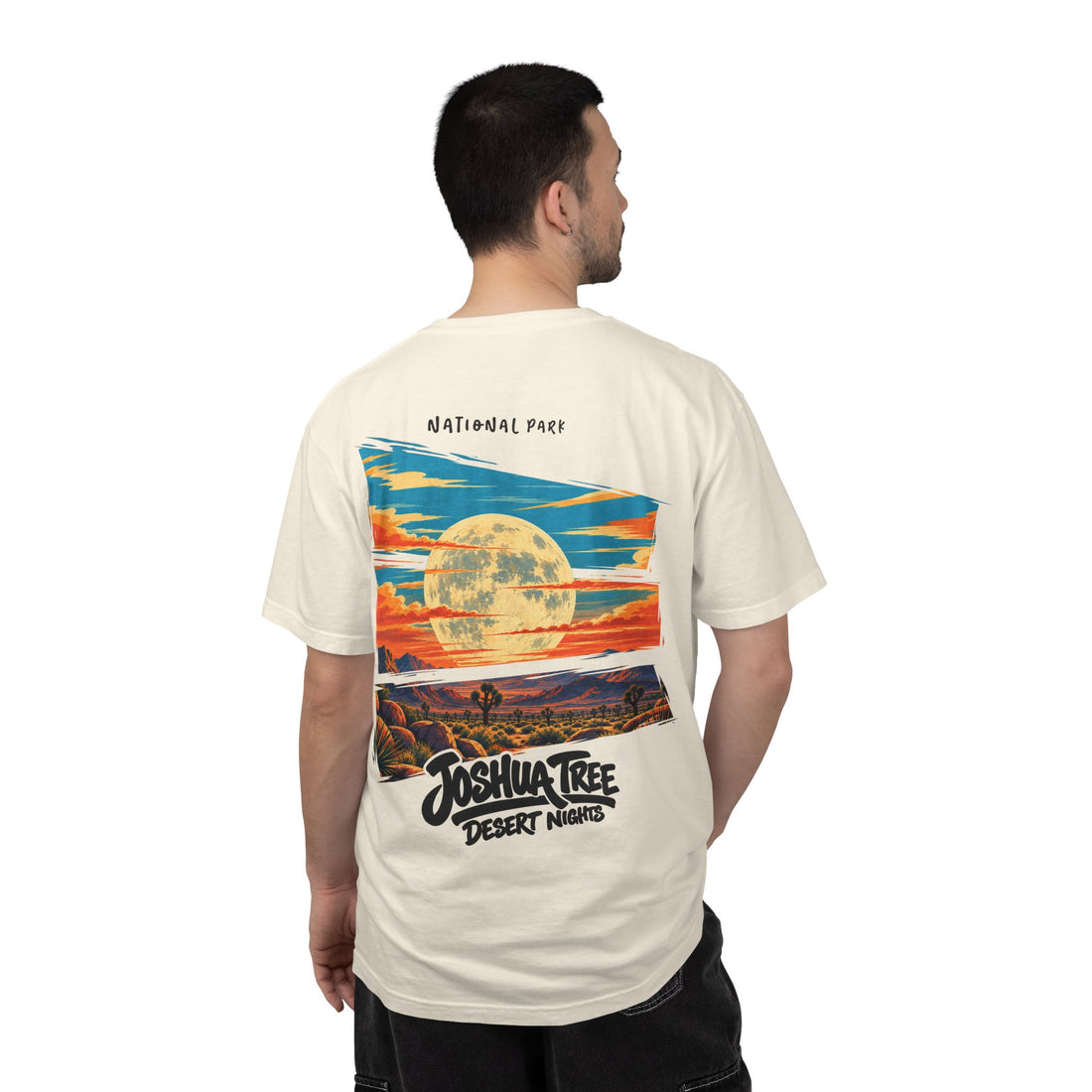 Joshua Tree National Park – Moon Graphic T-Shirt