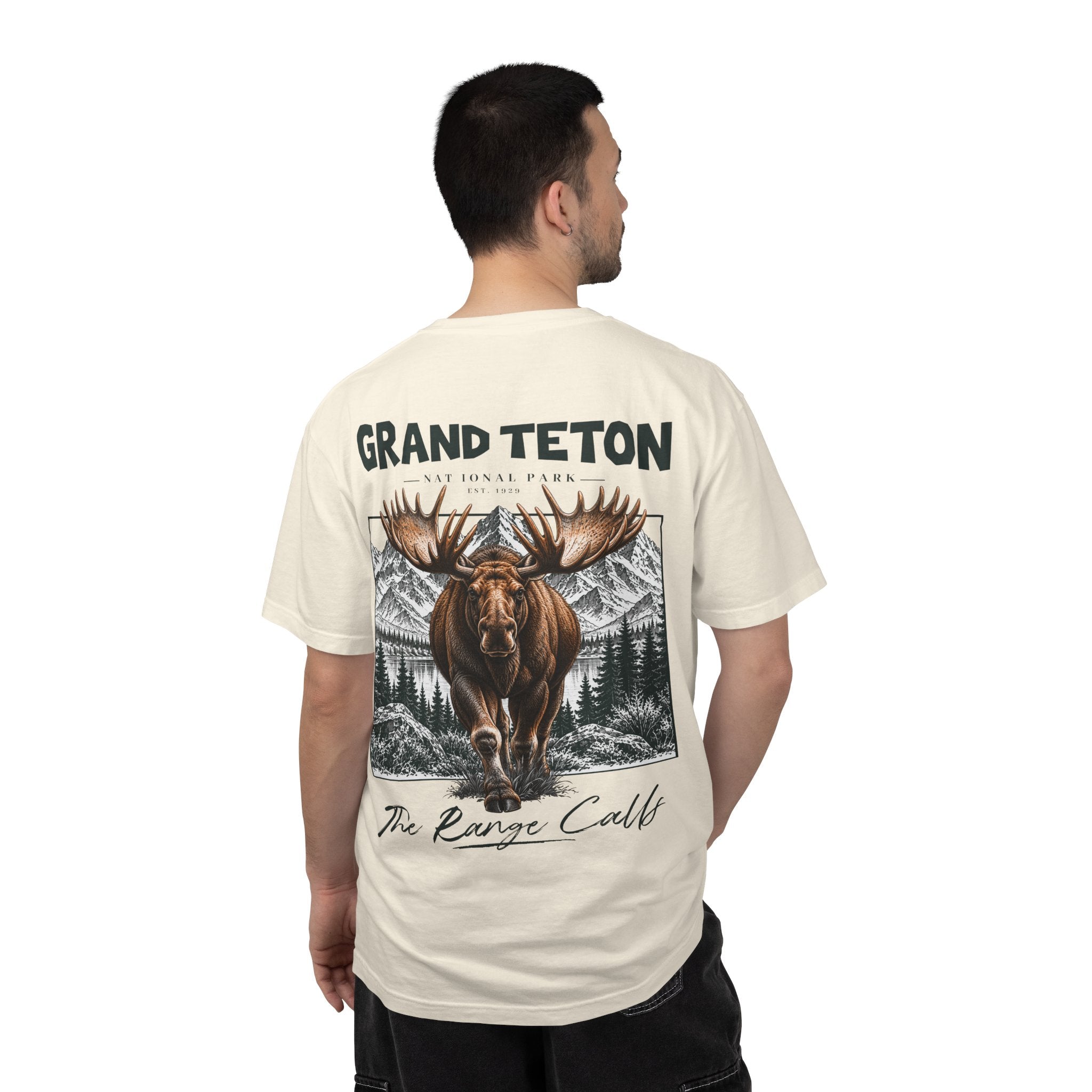 Grand Teton National Park Moose Graphic T-Shirt