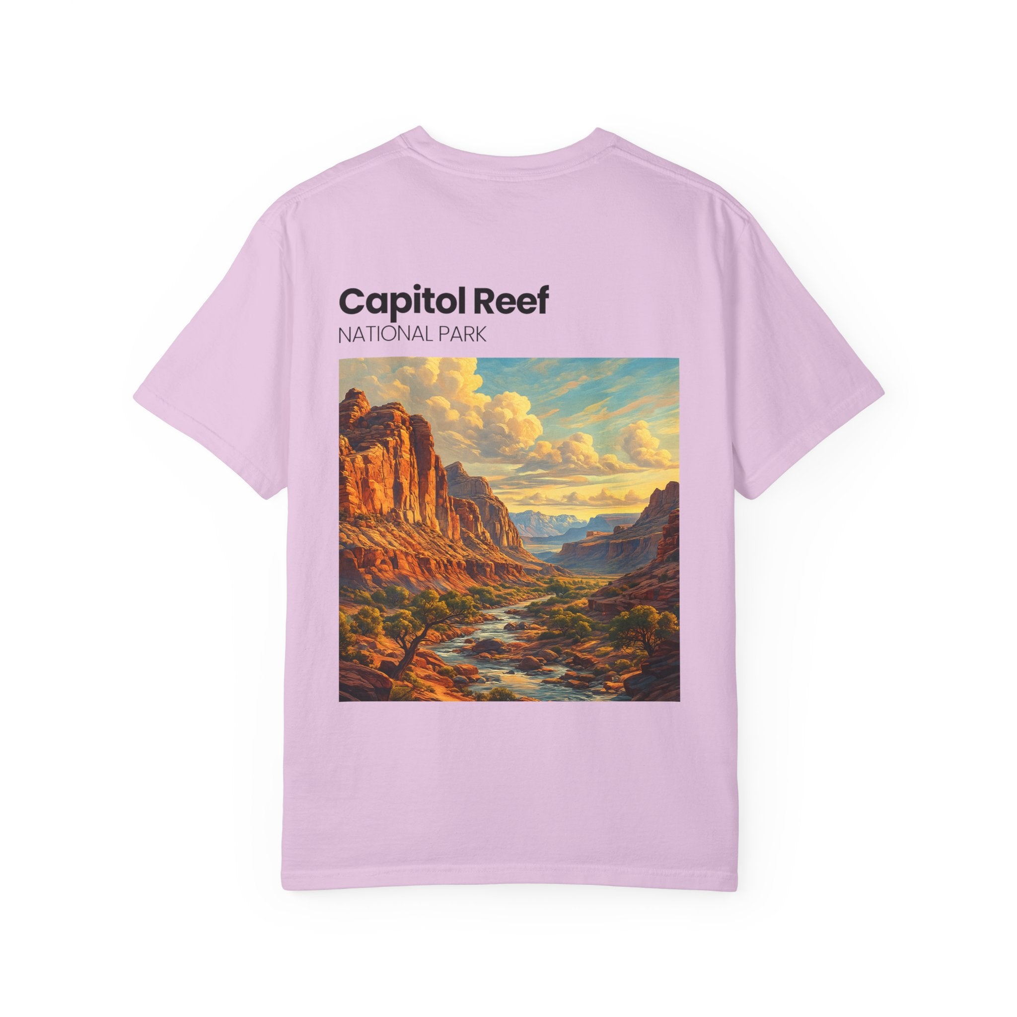 Capitol Reef National Park landscape T-Shirt | Scenic Utah canyon tee