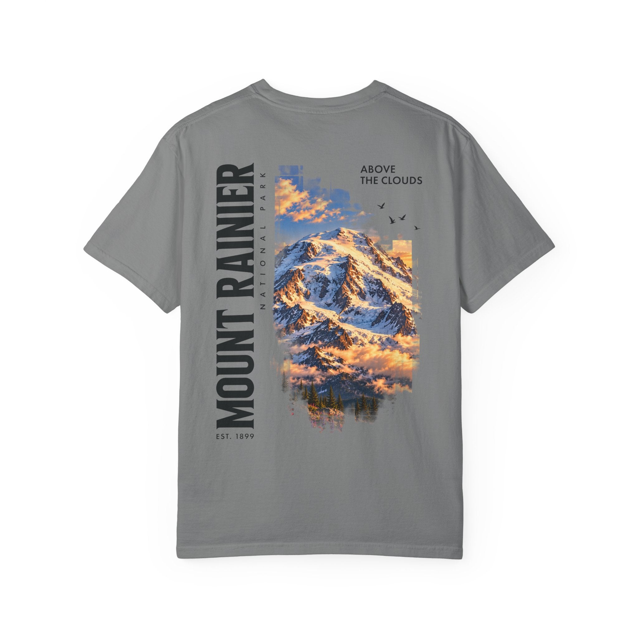Mount Rainier National Park – Rainier Peak Graphic T-Shirt