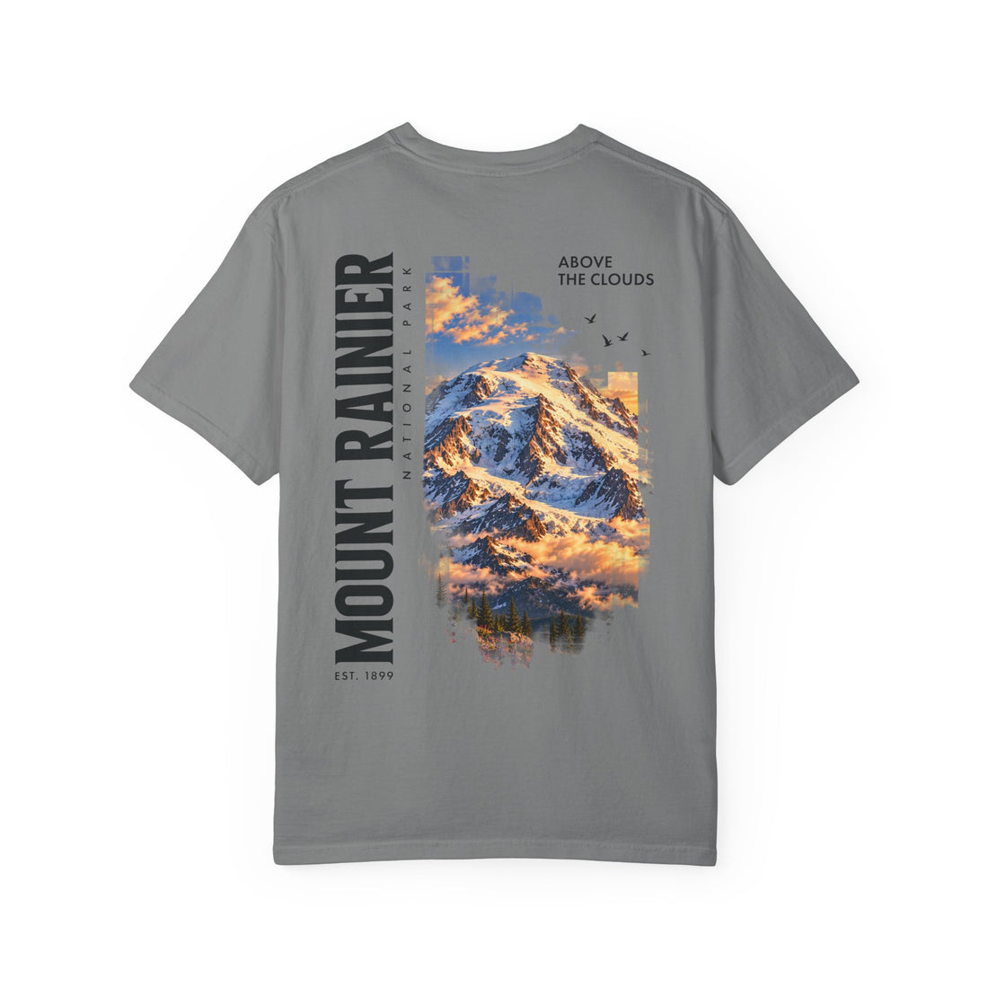 Mount Rainier National Park – Rainier Peak Graphic T-Shirt