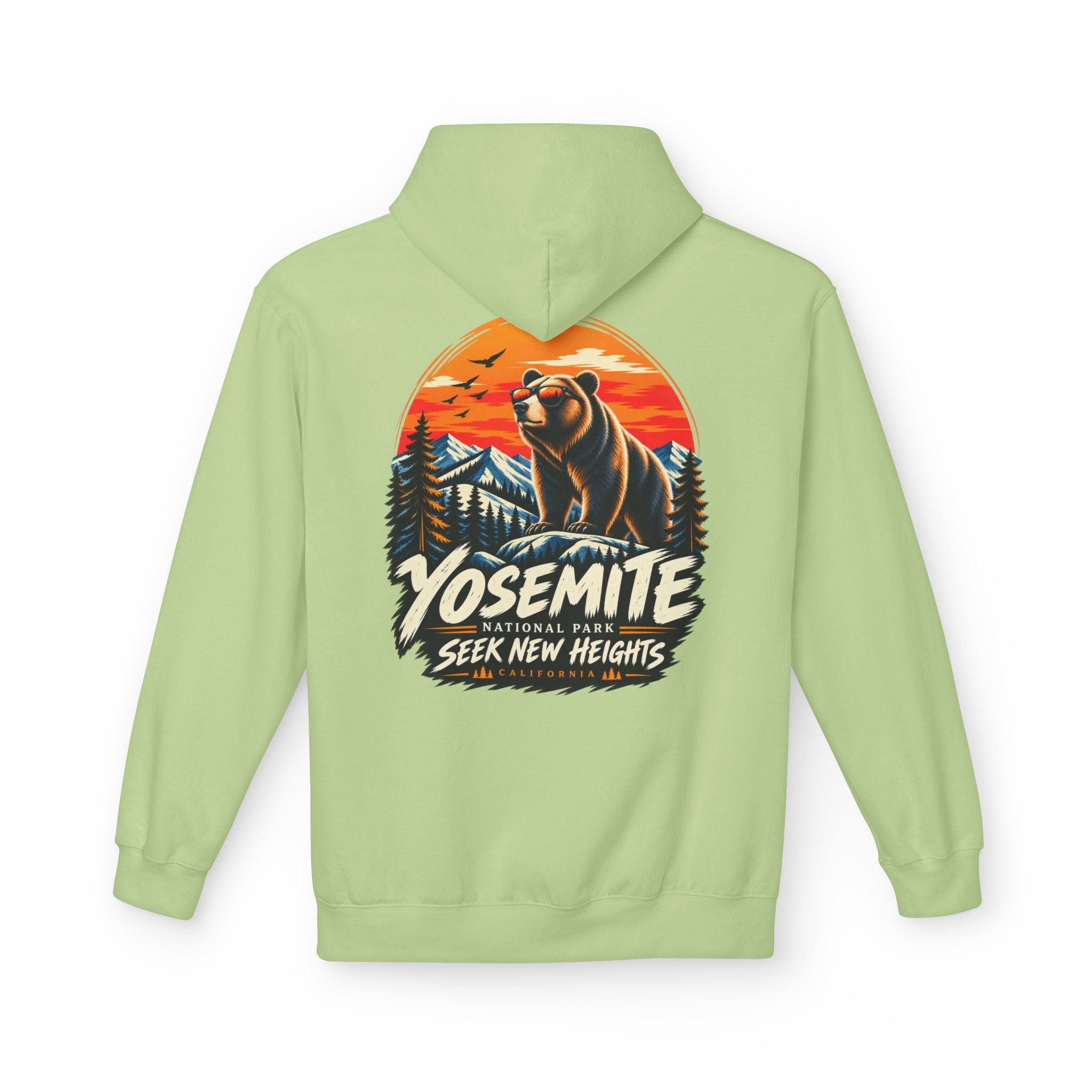 Yosemite National Park Black Bear – Seek New Heights Hoodie