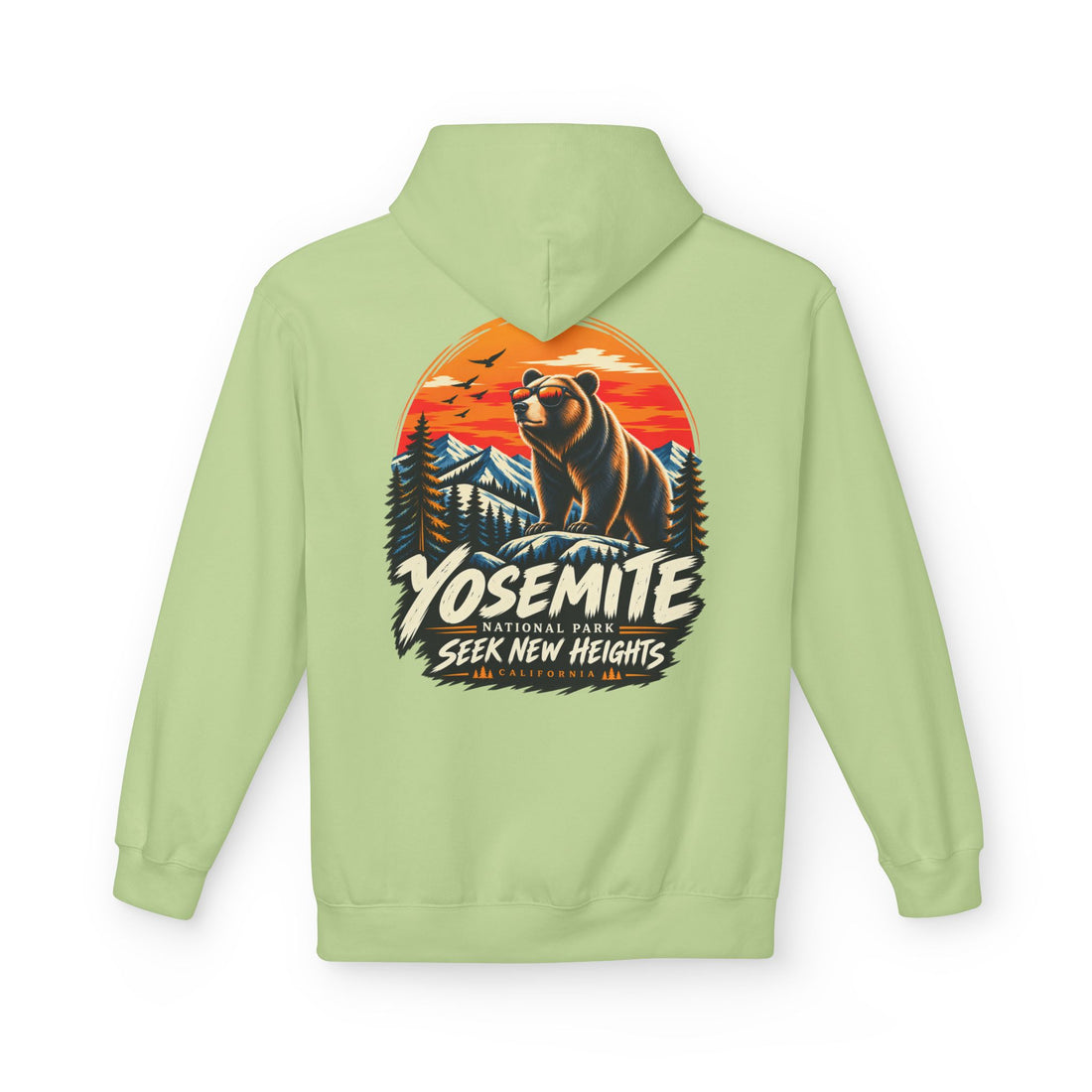 Yosemite National Park Black Bear – Seek New Heights Hoodie