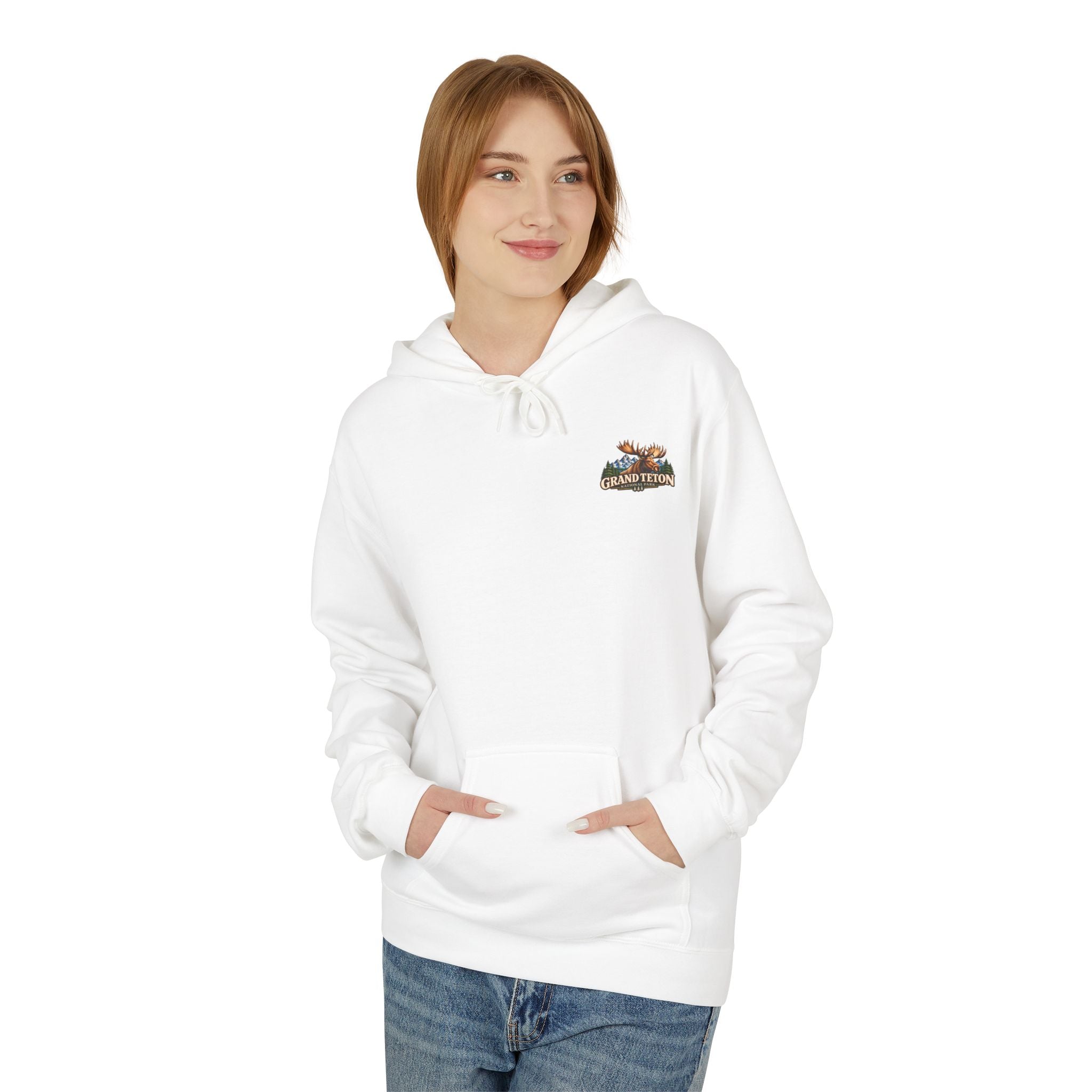 Grand Teton National Park Moose Graphic hoodie