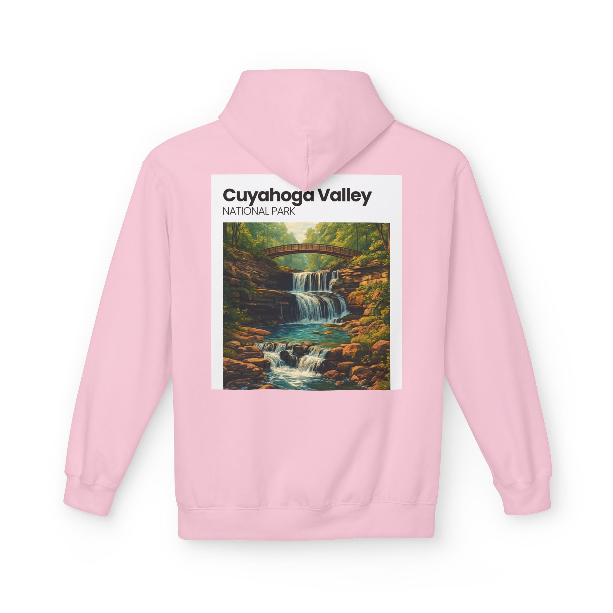 Cuyahoga Valley Waterfall Hoodie | National Park Nature Sweatshirt