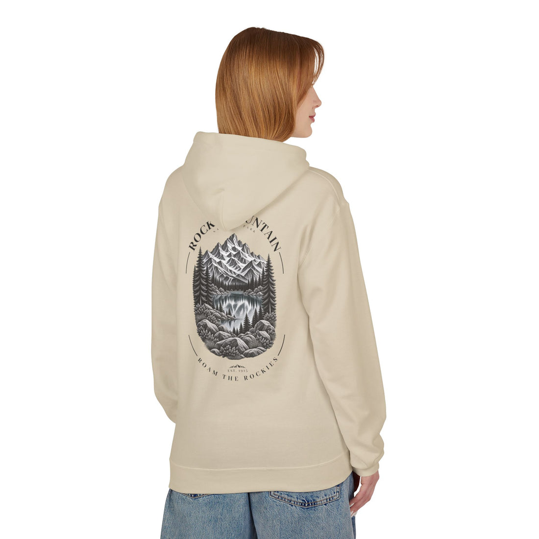 Rocky Mountain National Park Alpine Lake Graphic Hoodie