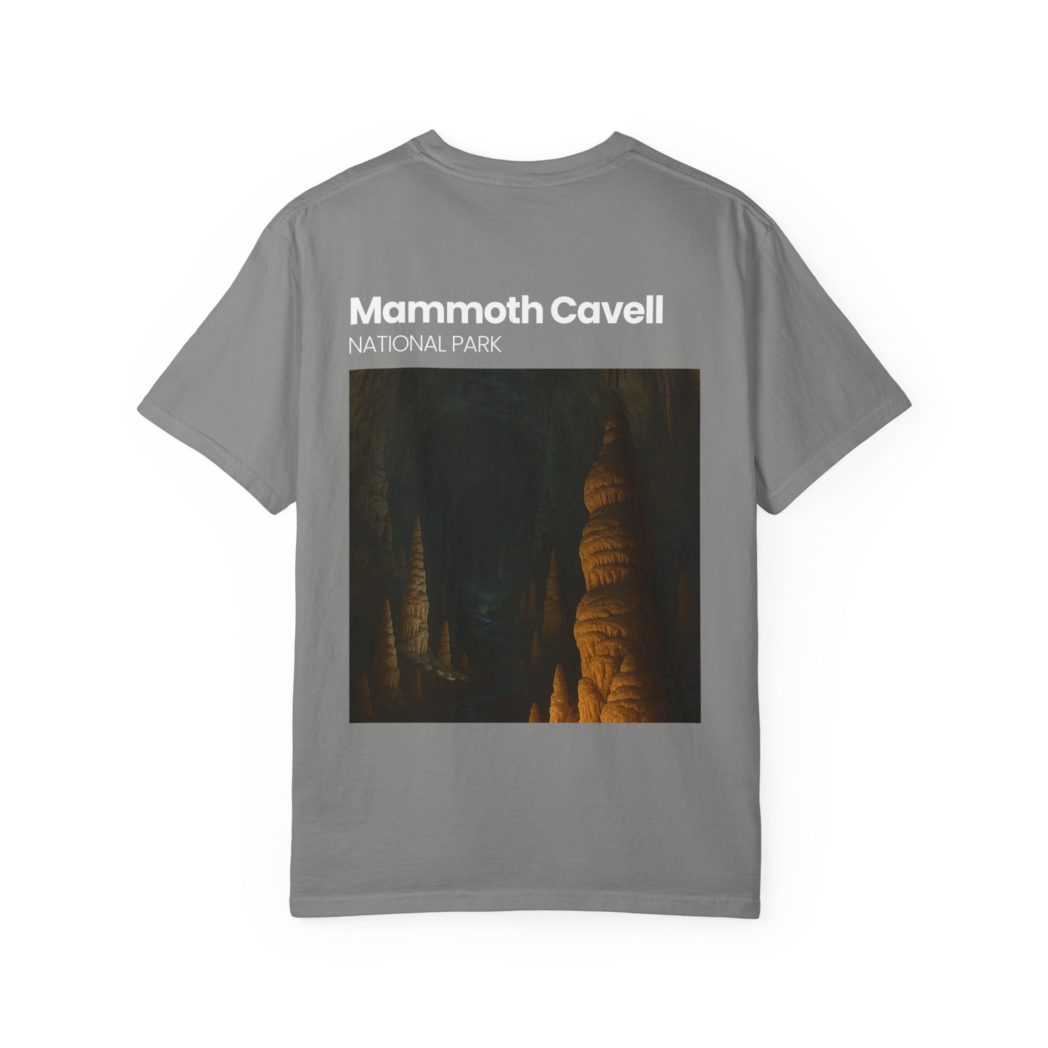 Mammoth Cavell National Park T-shirt | Cave Stalactite Photo Tee