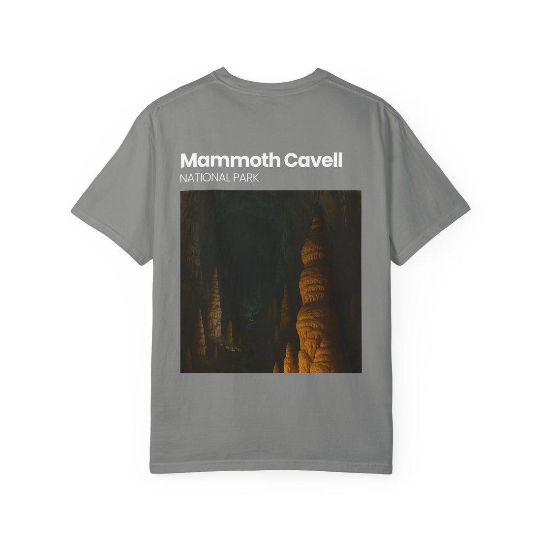 Mammoth Cavell National Park T-shirt | Cave Stalactite Photo Tee