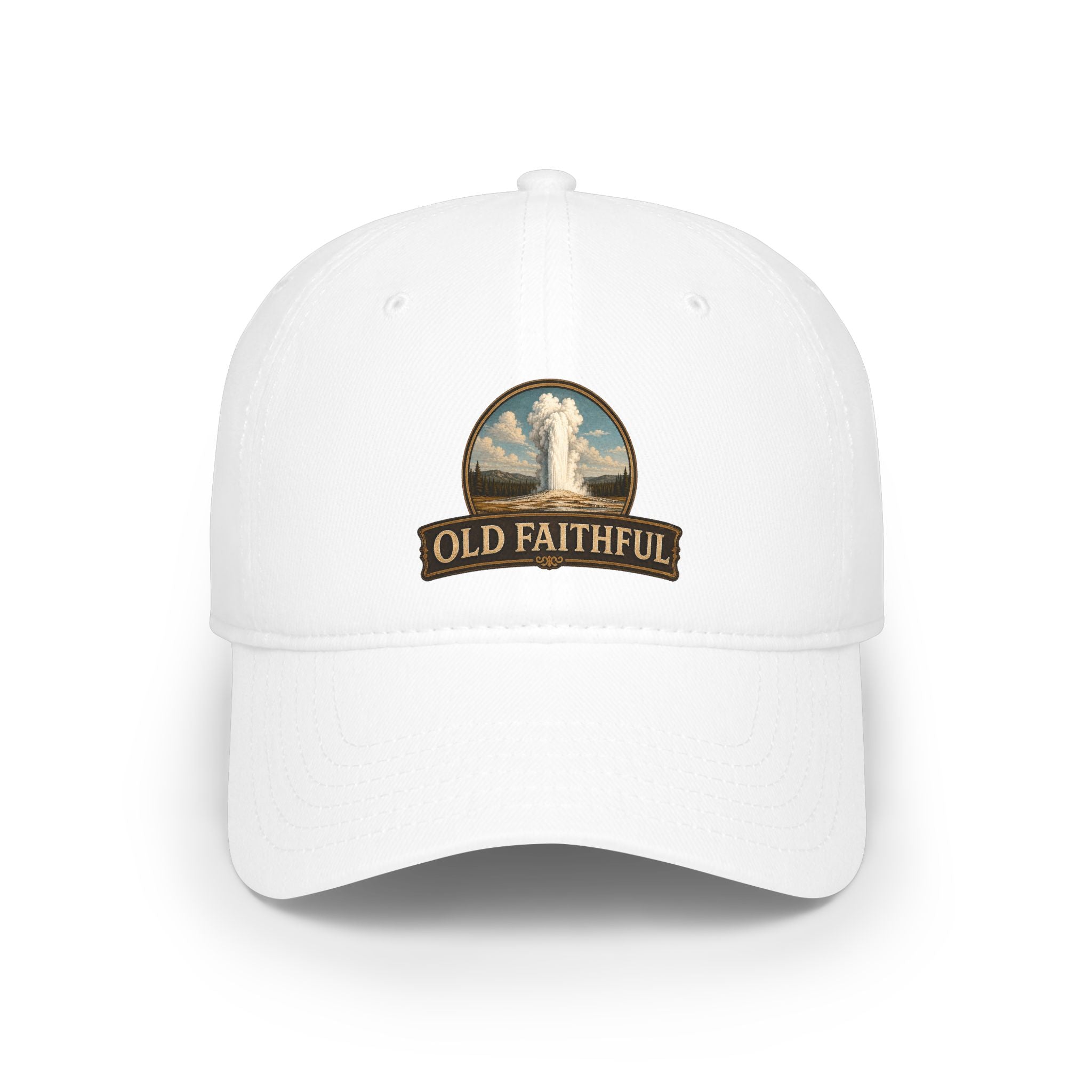 Yellowstone Old Faithful Dad Hat | Premium Embroidered National Park Cap