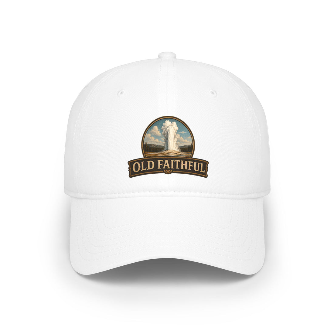 Yellowstone Old Faithful Dad Hat | Premium Embroidered National Park Cap