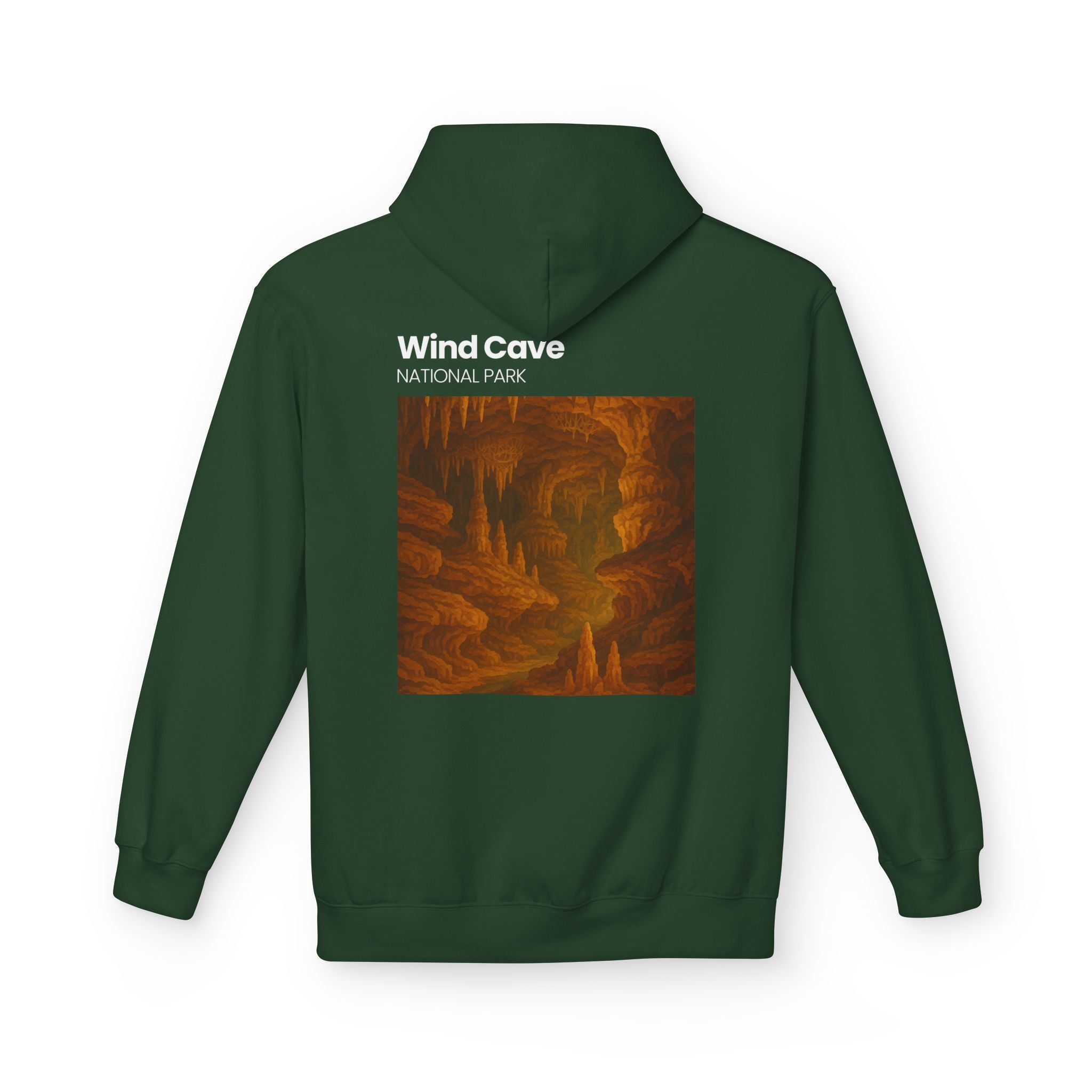 Wind Cave National Park Hoodie | Cave Artwork Pullover