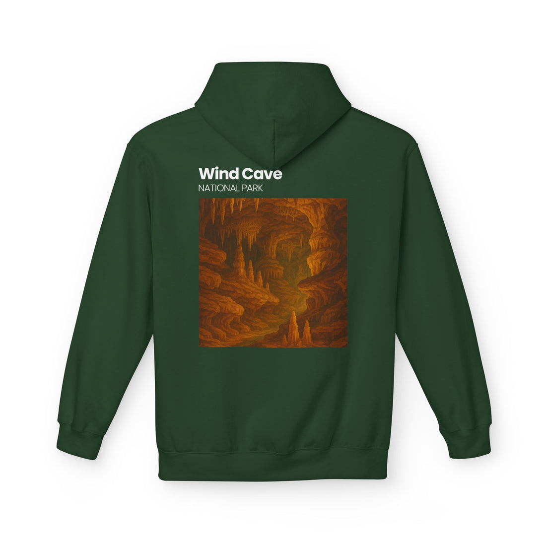 Wind Cave National Park Hoodie | Cave Artwork Pullover