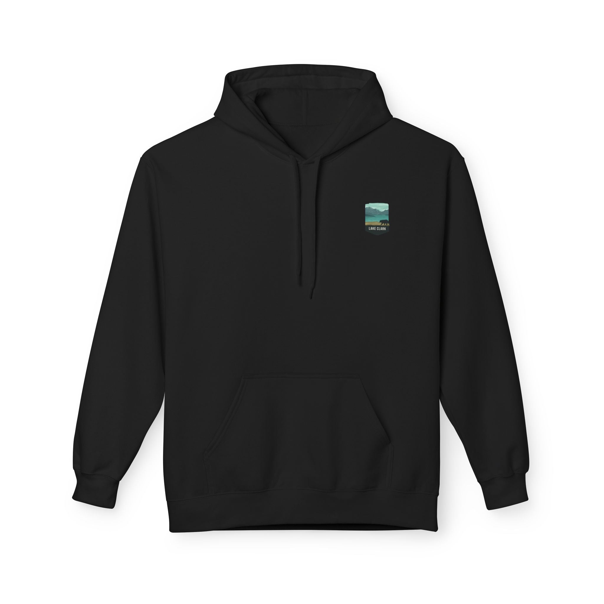 Lake Clark National Park vintage landscape Hoodie | Mountain Lake Seaplane