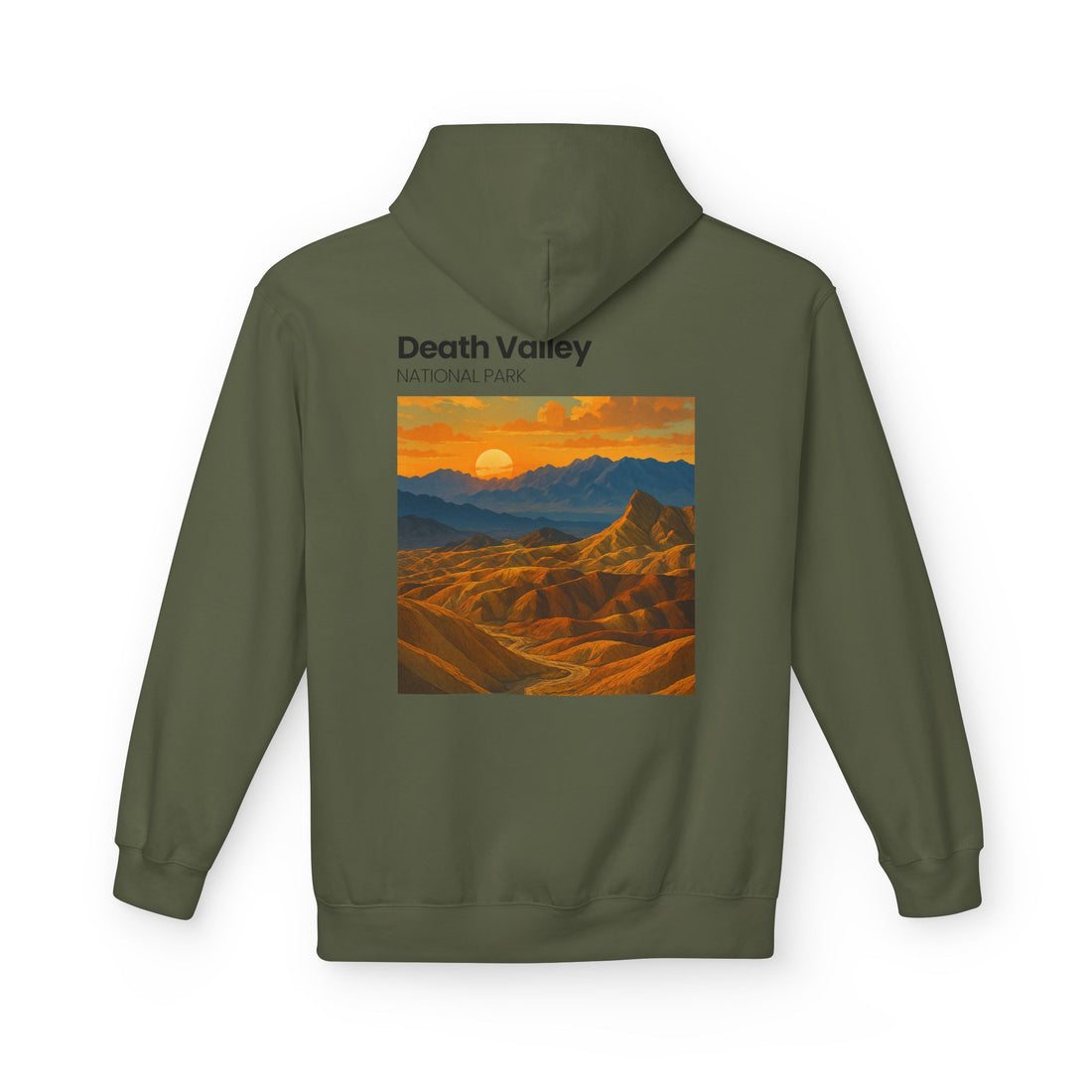 Death Valley Sunset Hoodie | National Park Landscape Pullover