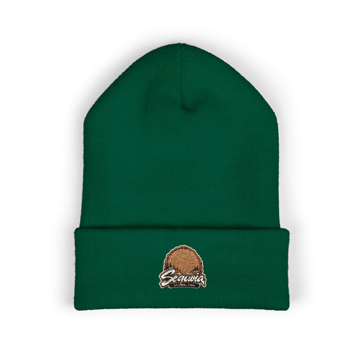 Sequoia National Park – Tree Rings Stand Tall Graphic Beanie