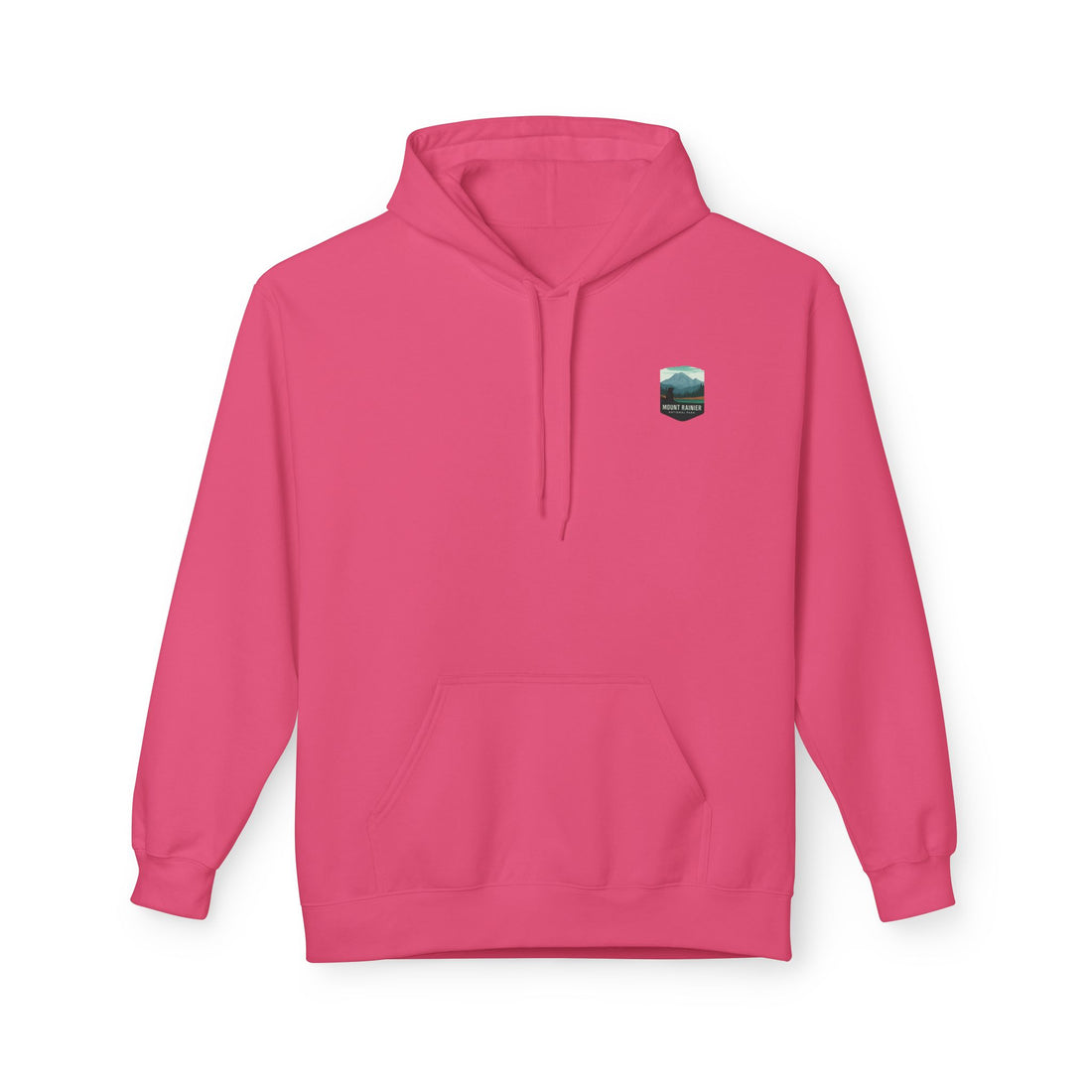 Mount Rainier National Park Hoodie | Vintage Landscape Mountain Design