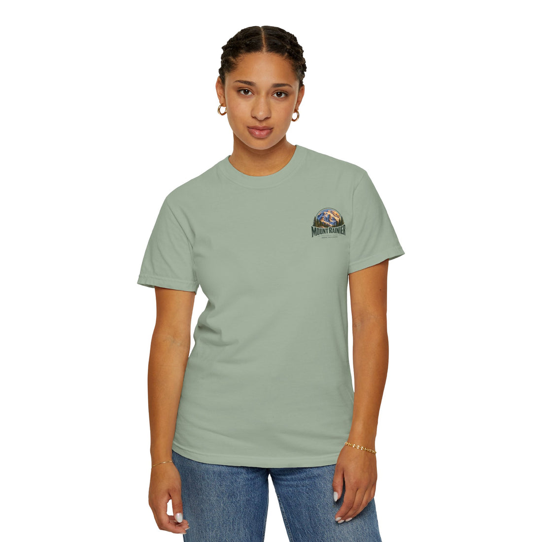 Mount Rainier National Park – Rainier Peak Graphic T-Shirt