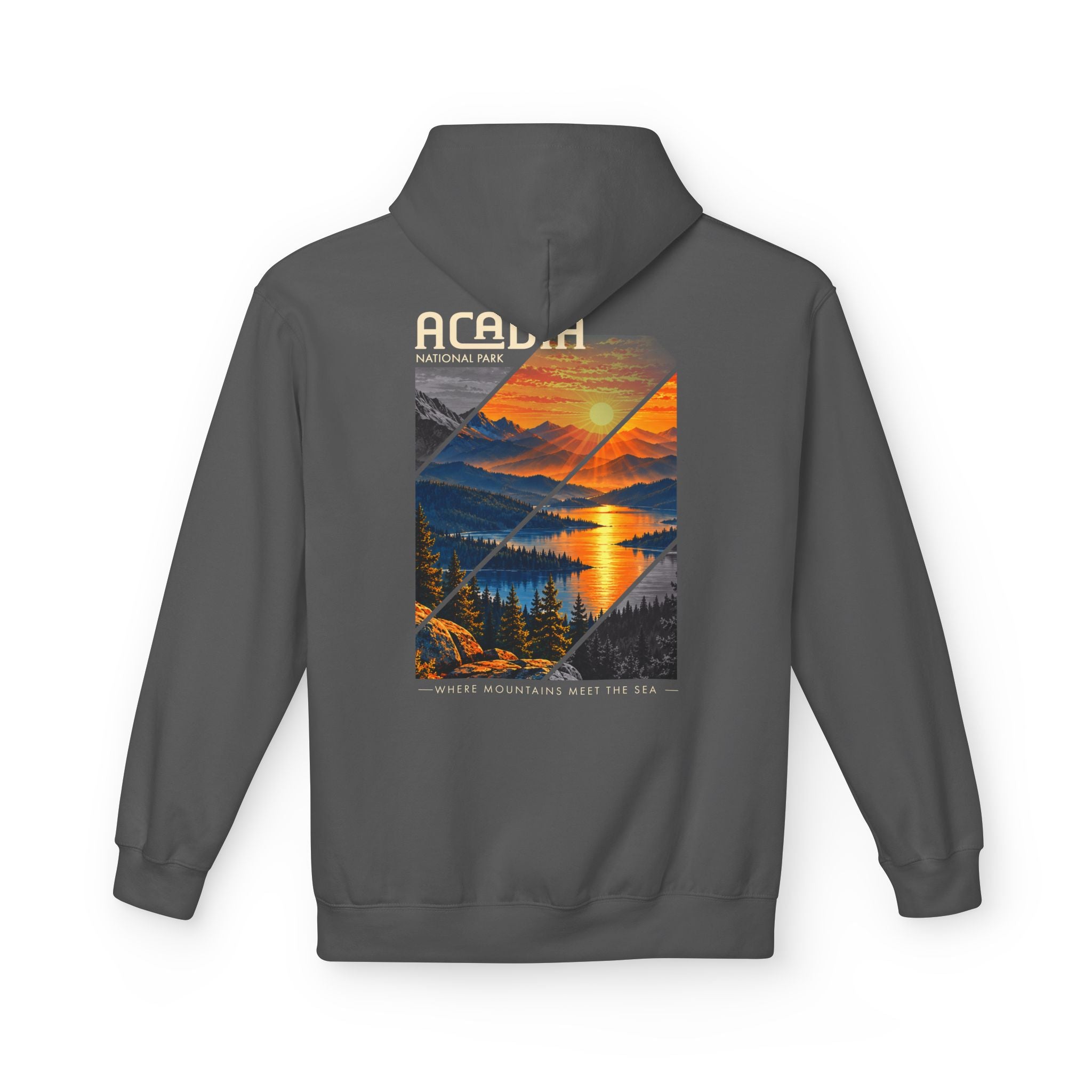 Acadia National Park Sunrise Graphic Hoodie