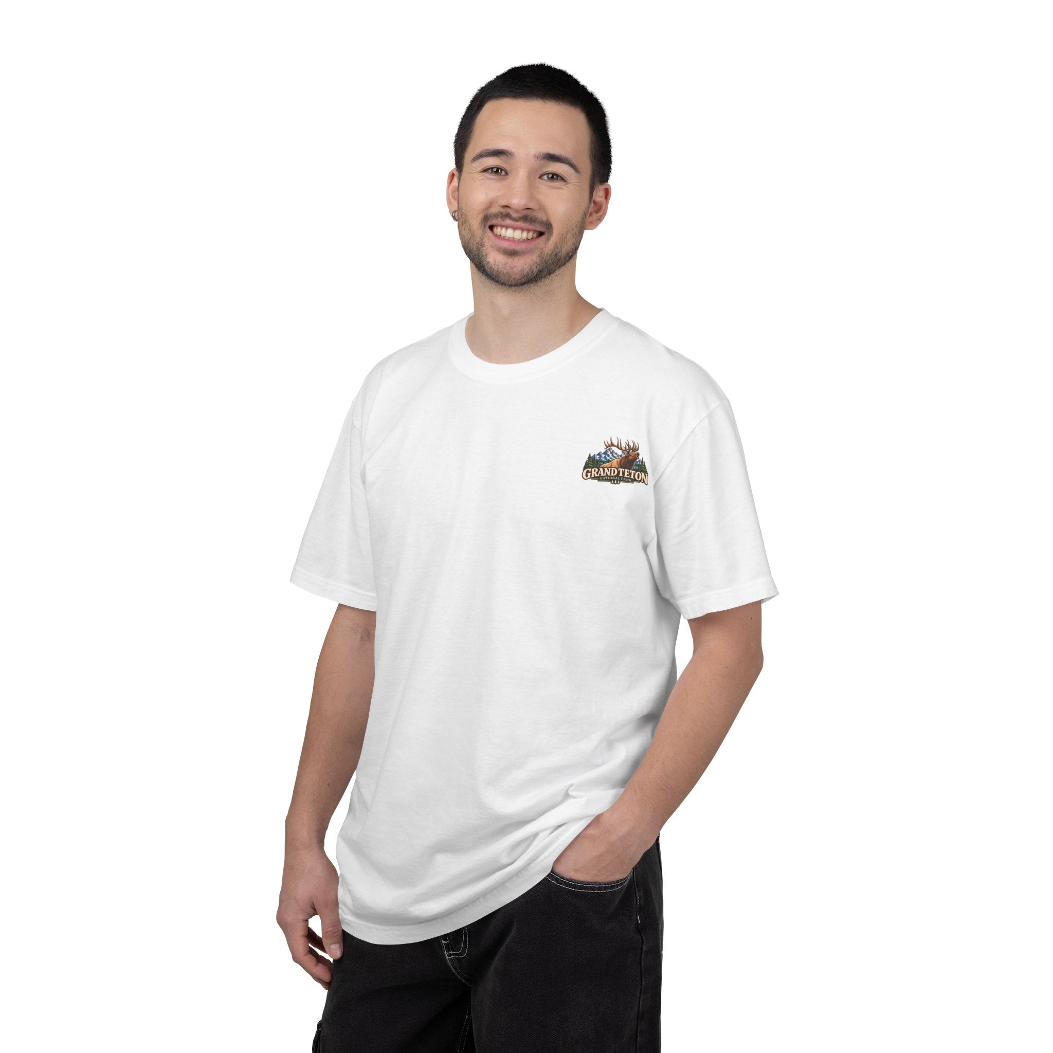 Grand Teton National Park Elk Graphic T-Shirt