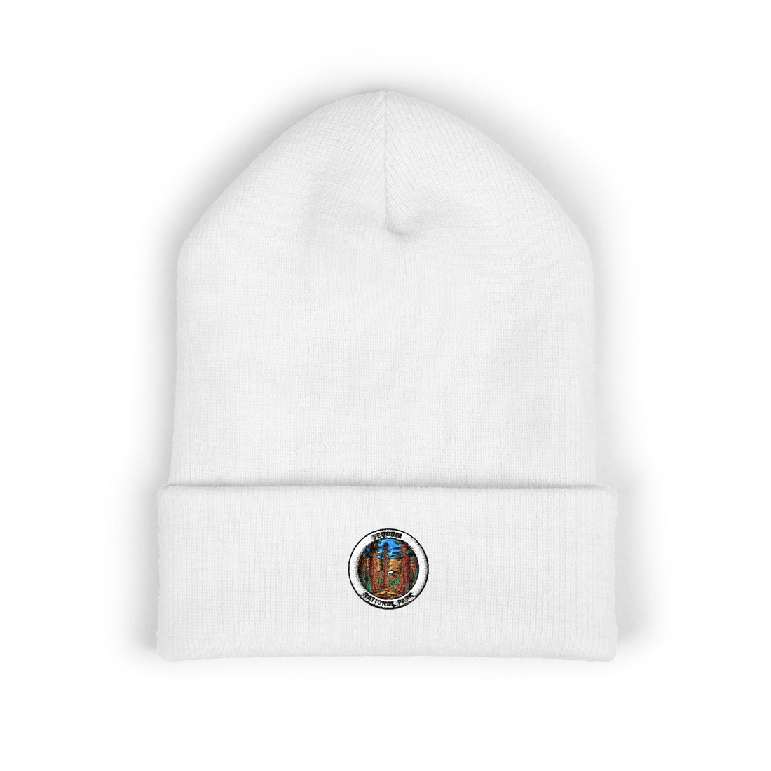 Colorful Dog Portrait Beanie | Embroidered Cuffed Beanie