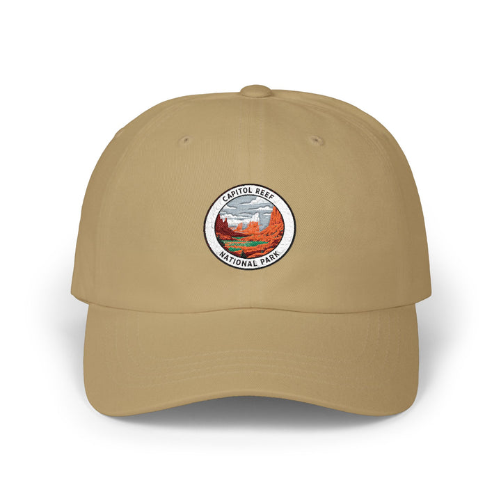 Desert Canyon Patch Dad Cap | National Park Style Embroidered Hat