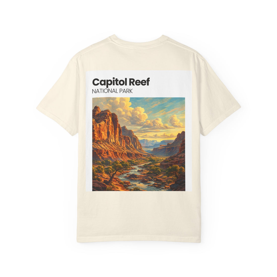 Capitol Reef National Park landscape T-Shirt | Scenic Utah canyon tee