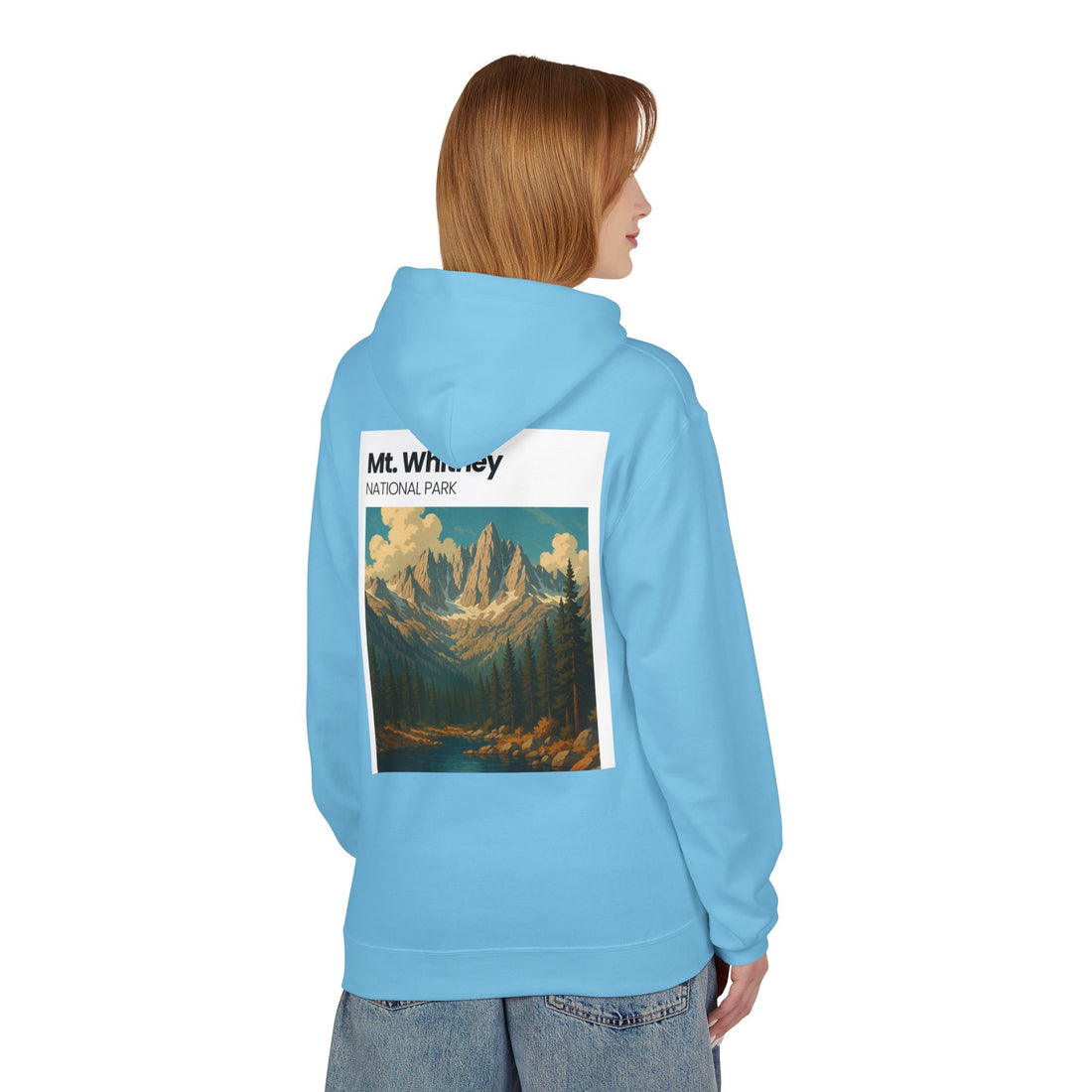 Mt. Whitney National Park hoodie | Mountain landscape sweatshirt