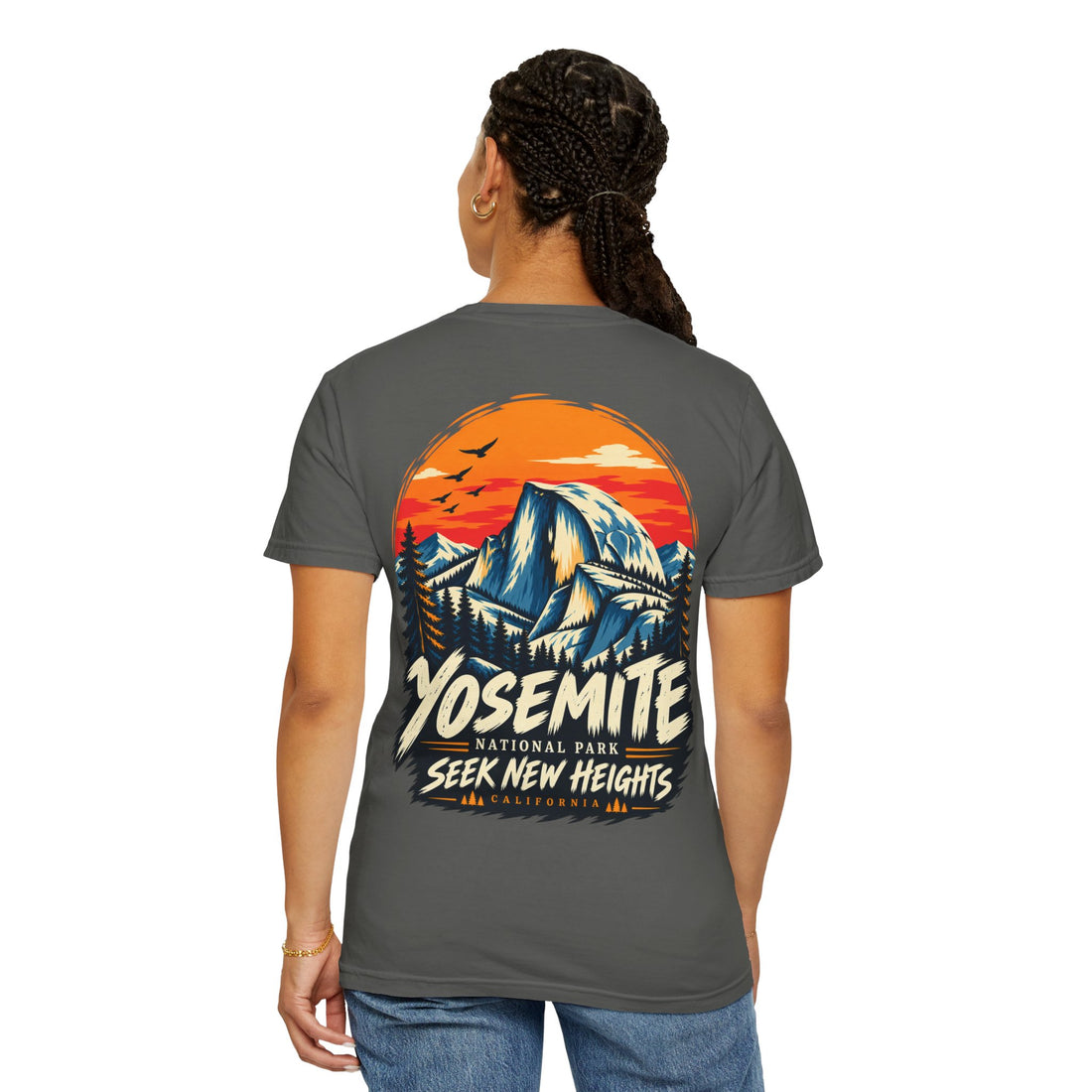 Yosemite National Park Half Dome – Seek New Heights T-Shirt