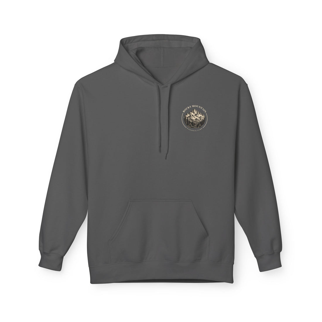 Rocky Mountain National Park Mountain Range Graphic Hoodie