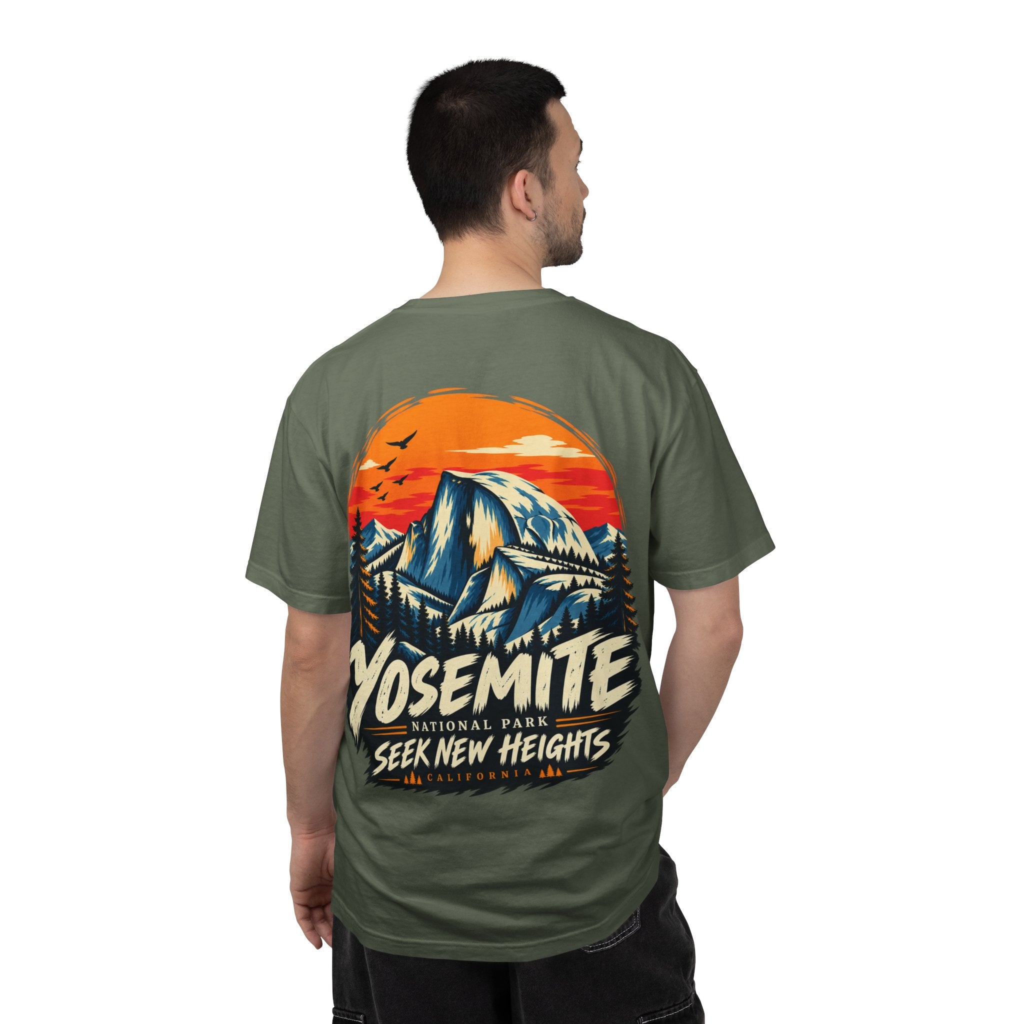 Yosemite National Park Half Dome – Seek New Heights T-Shirt
