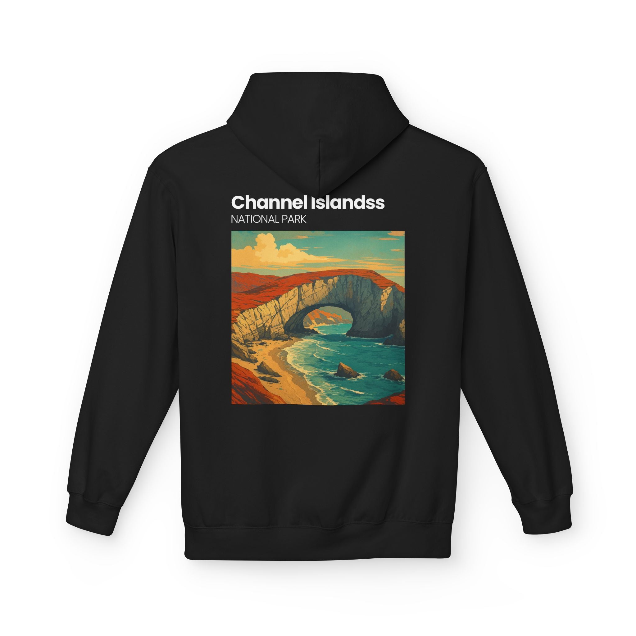 Channel Islands National Park Hoodie | Vintage Coastal Poster