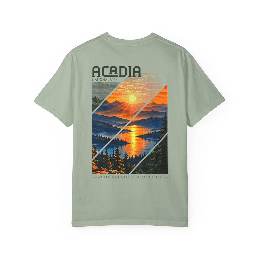 Acadia National Park Sunrise Graphic T-Shirt