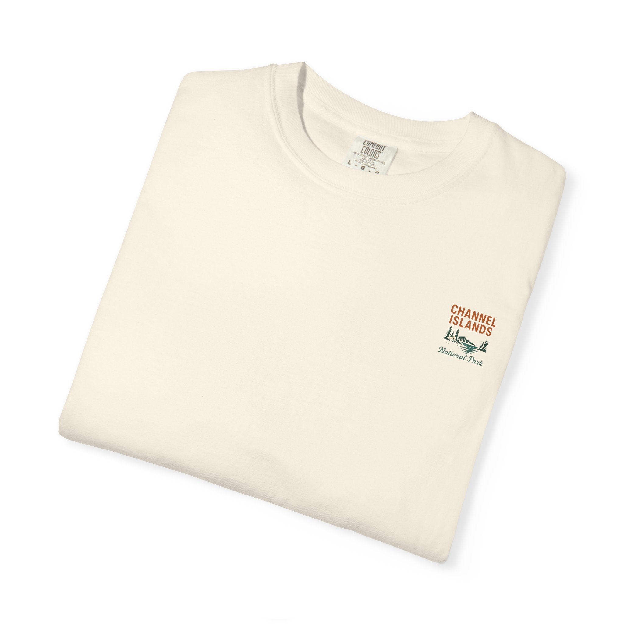 Channel Islands National Park Vintage Poster T-shirt | Coastal Landscape Tee