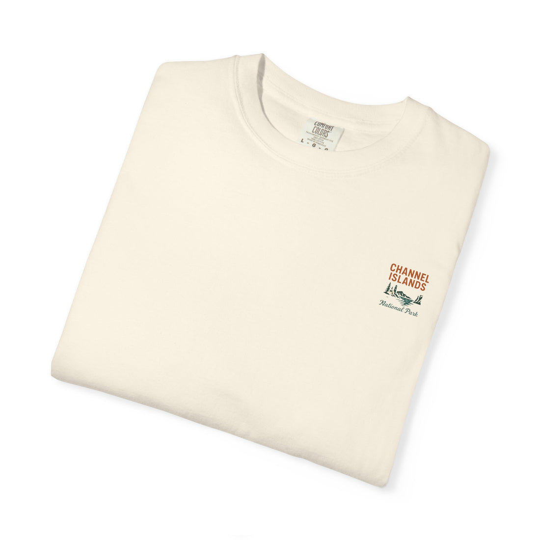 Channel Islands National Park Vintage Poster T-shirt | Coastal Landscape Tee